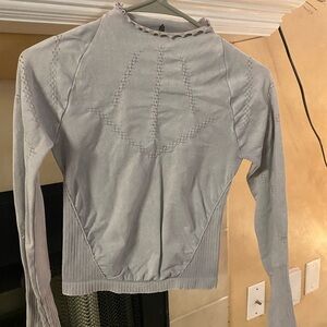 FP Movement by Free People Gray Long Sleeve Top